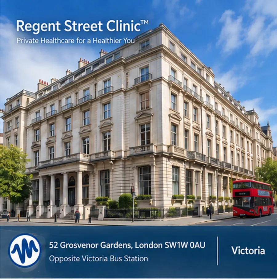 Victoria clinic building, 52 Grosvenor Gardens, London SW1W 0AU